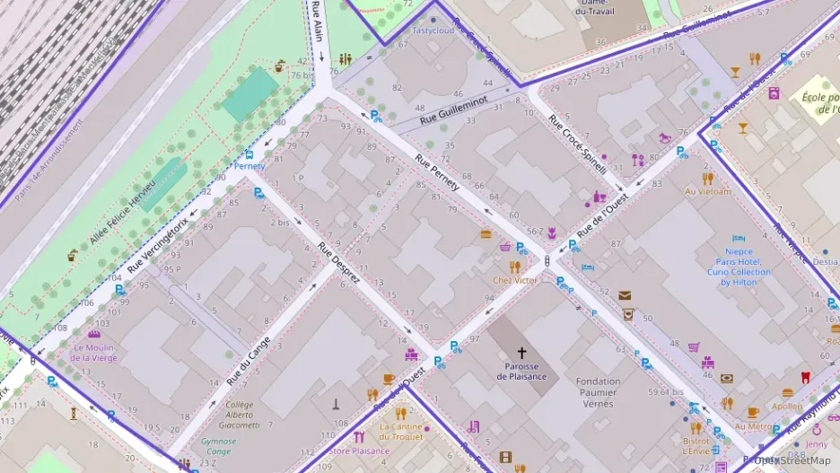 Appartement 66 m² trois pièces à vendre à Paris 14e Arrondissement