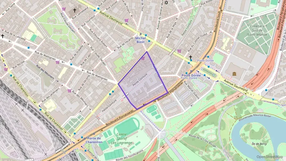 Appartement 53 m² deux pieces à vendre à Paris 12e Arrondissement