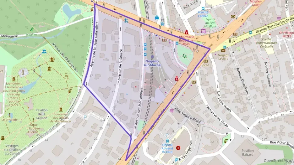 Appartement 110 m² quatre pièces à vendre à Nogent-sur-Marne Appartement 110 m² quatre pièces à vendre à Nogent-sur-Marne