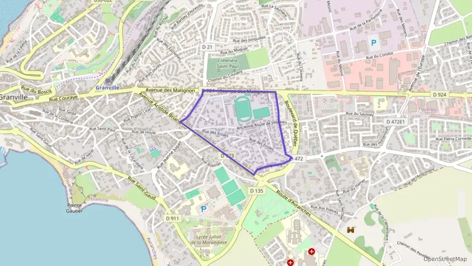 Appartement 85 m² quatre pièces à vendre à Granville