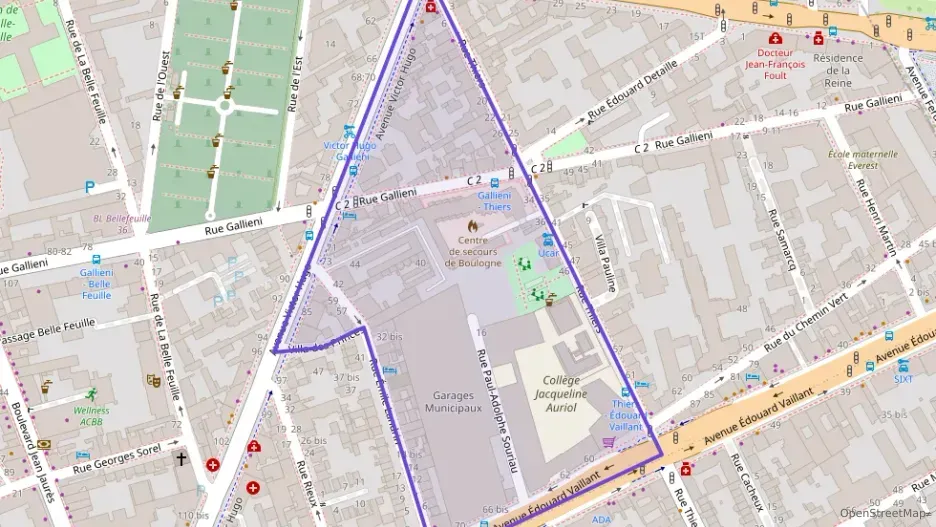 Appartement 79 m² trois pièces à vendre à Boulogne-Billancourt Appartement 79 m² trois pièces à vendre à Boulogne-Billancourt