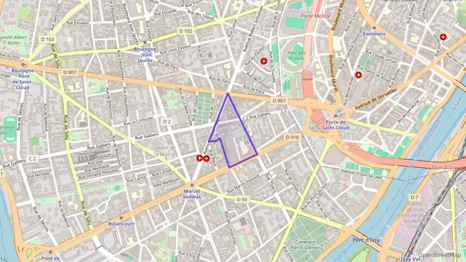 Appartement 79 m² trois pièces à vendre à Boulogne-Billancourt Appartement 79 m² trois pièces à vendre à Boulogne-Billancourt