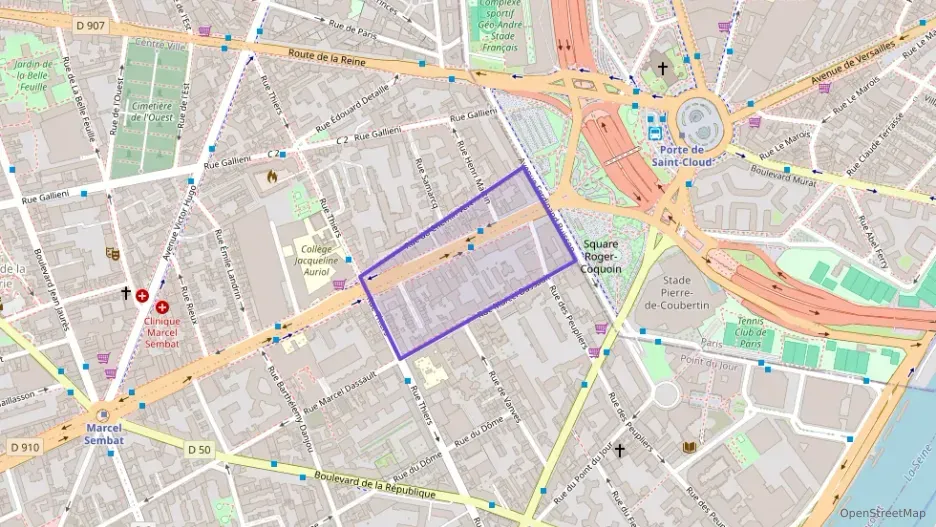 Appartement 32 m² une piece à vendre à Boulogne-Billancourt