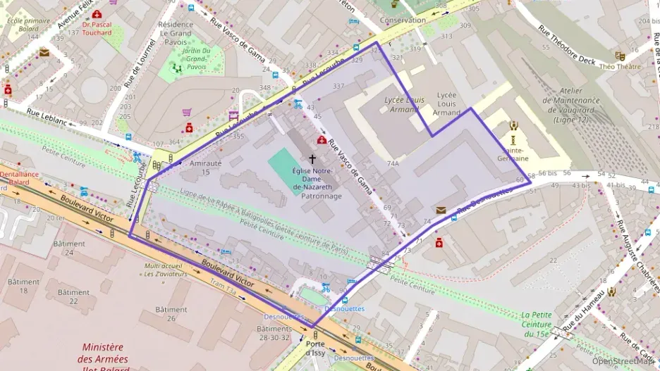 Appartement 43 m² deux pieces à vendre à Paris 15e Arrondissement