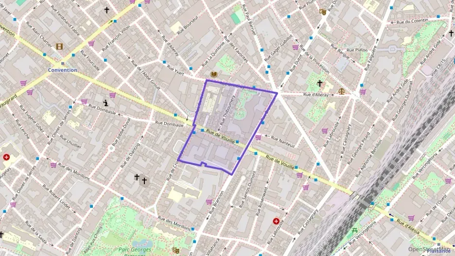 Appartement 46 m² deux pieces à vendre à Paris 15e Arrondissement