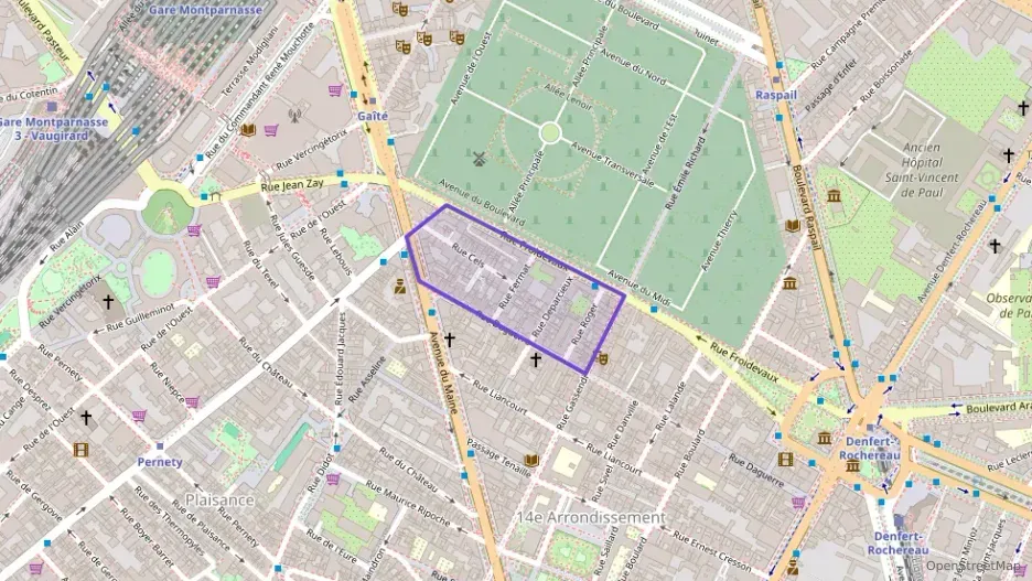 Appartement 30 m² deux pieces à vendre à Paris 14e Arrondissement Appartement 30 m² deux pieces à vendre à Paris 14e Arrondissement