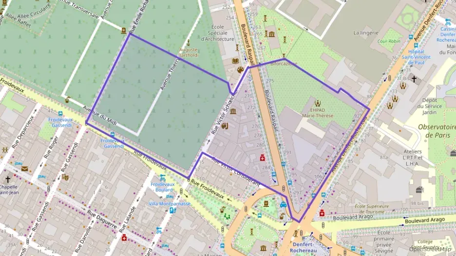 Appartement 65 m² trois pièces à vendre à Paris 14e Arrondissement Appartement 65 m² trois pièces à vendre à Paris 14e Arrondissement