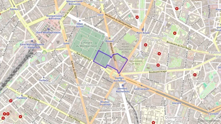 Appartement 65 m² trois pièces à vendre à Paris 14e Arrondissement