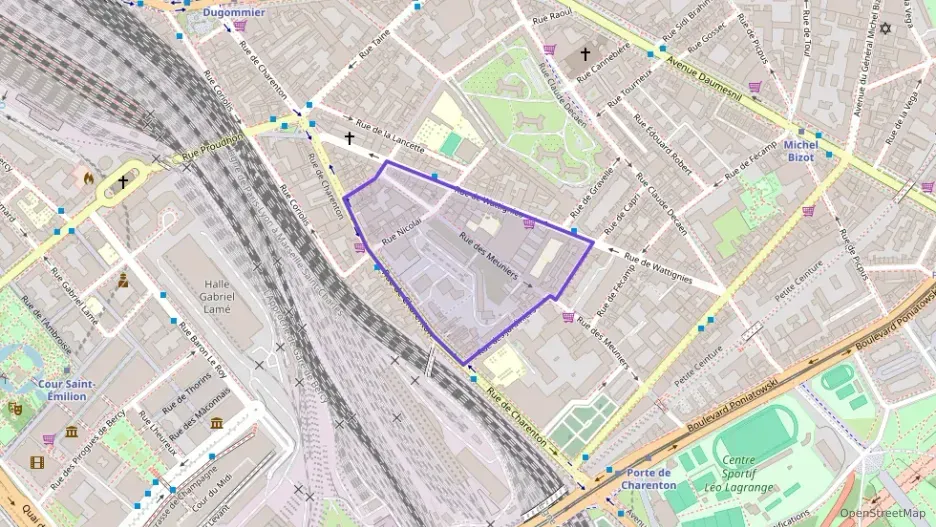 Appartement 55 m² trois pièces à vendre à Paris 12e Arrondissement Appartement 55 m² trois pièces à vendre à Paris 12e Arrondissement