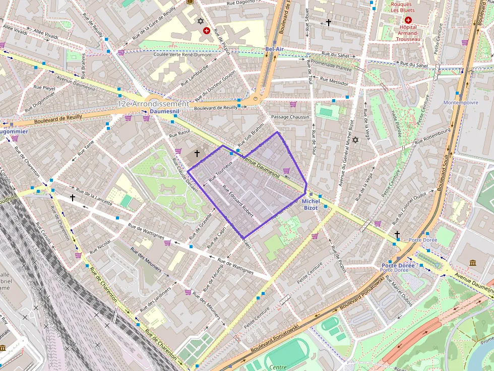 Appartement 25 m² une piece à vendre à Paris 12e Arrondissement