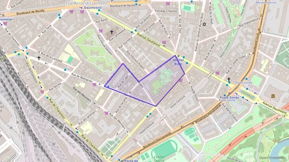 Appartement 50 m² trois pièces à vendre à Paris 12e Arrondissement