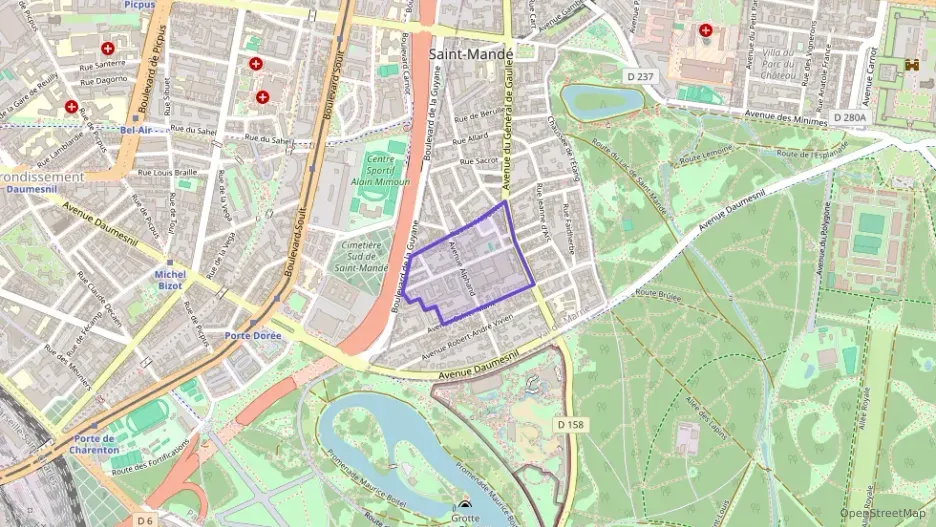 Appartement 56 m² deux pieces à vendre à Saint-Mandé