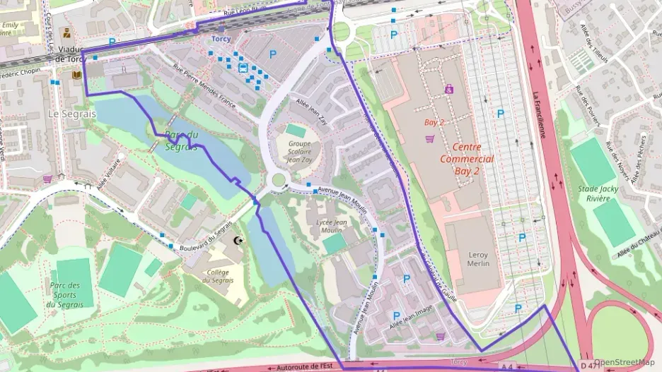 Appartement 86 m² quatre pièces à vendre à Torcy Appartement 86 m² quatre pièces à vendre à Torcy