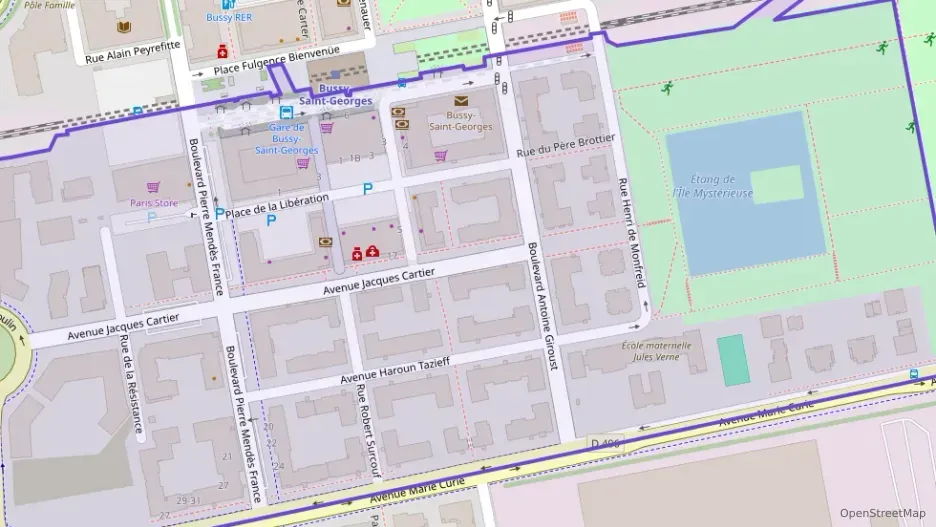 Appartement 64 m² quatre pièces à vendre à Bussy-Saint-Georges Appartement 64 m² quatre pièces à vendre à Bussy-Saint-Georges