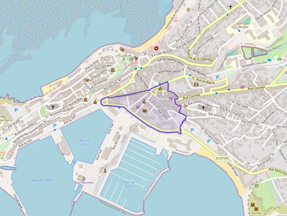 Appartement 53 m² trois pièces à vendre à Granville