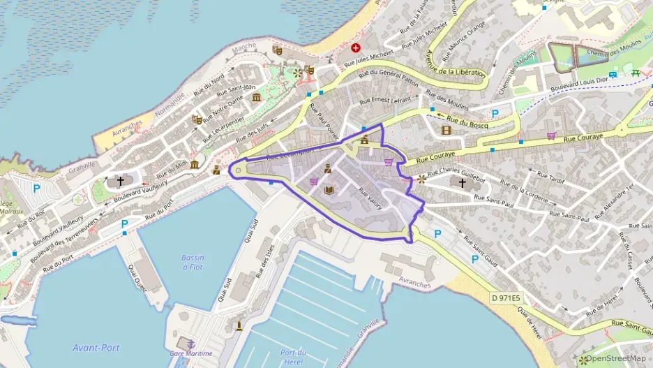 Appartement 53 m² trois pièces à vendre à Granville