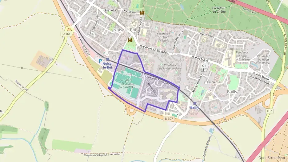 Appartement 46 m² deux pieces à vendre à Noisy-le-Roi