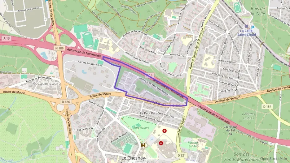 Appartement 91 m² quatre pièces à vendre à La Celle-Saint-Cloud