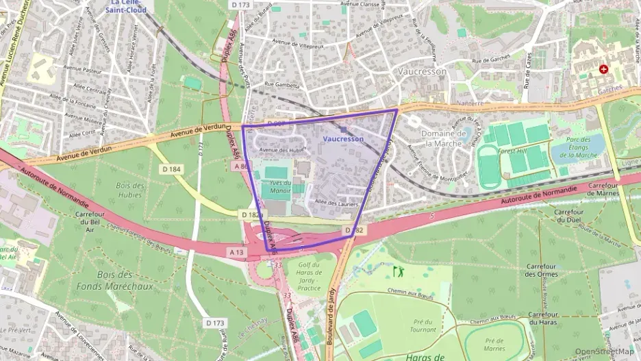 Appartement 55 m² trois pièces à vendre à Vaucresson