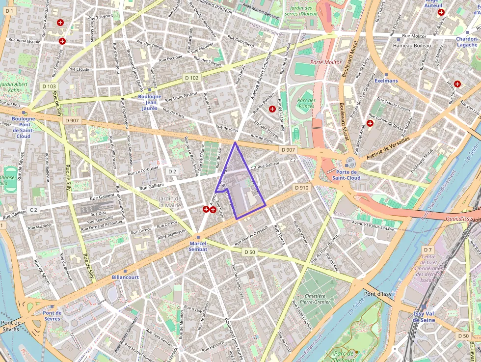 Appartement 40 m² deux pieces à vendre à Boulogne-Billancourt Appartement 40 m² deux pieces à vendre à Boulogne-Billancourt