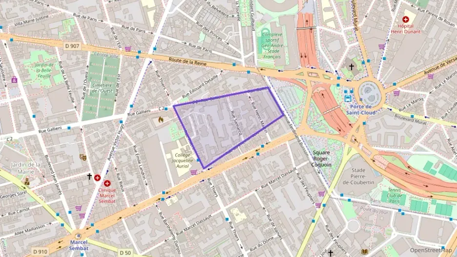 Appartement 30 m² deux pieces à vendre à Boulogne-Billancourt