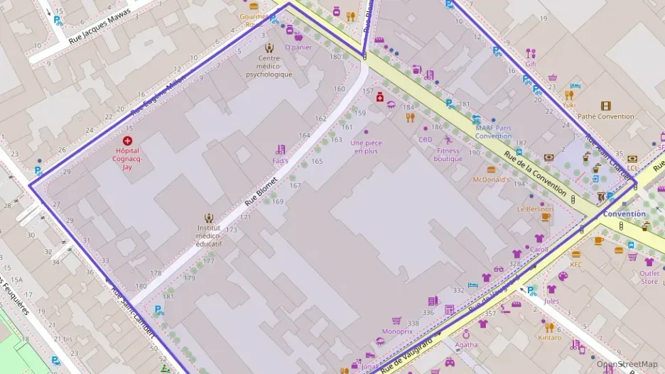 Appartement 63 m² trois pièces à vendre à Paris 15e Arrondissement