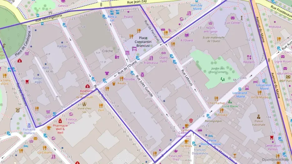 Appartement 49 m² trois pièces à vendre à Paris 14e Arrondissement Appartement 49 m² trois pièces à vendre à Paris 14e Arrondissement