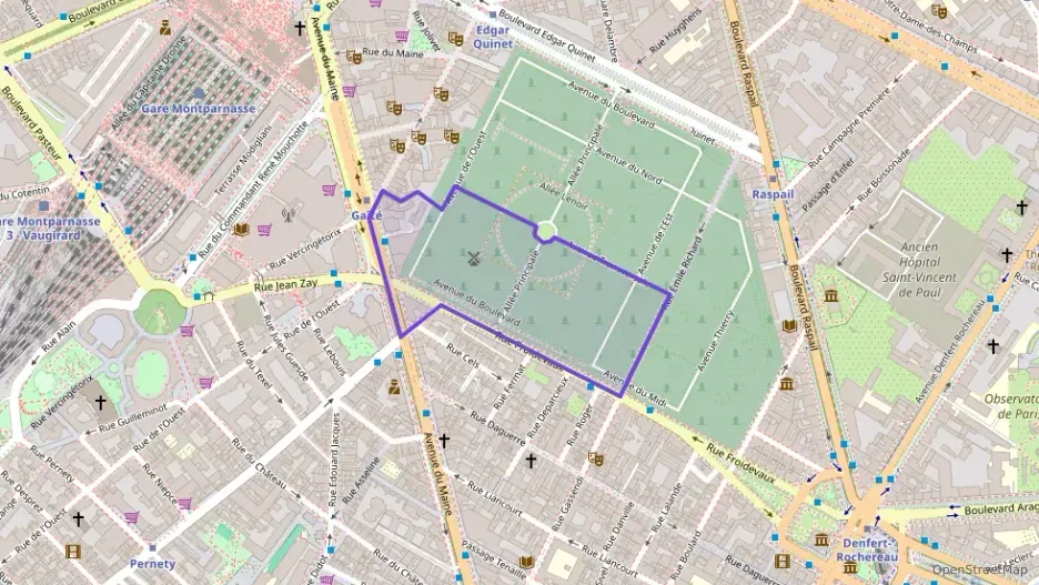 Appartement 58 m² trois pièces à vendre à Paris 14e Arrondissement Appartement 58 m² trois pièces à vendre à Paris 14e Arrondissement