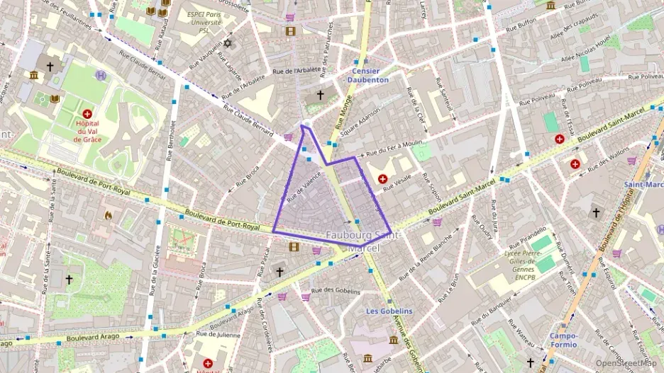 Appartement 25 m² une piece à vendre à Paris 5e Arrondissement