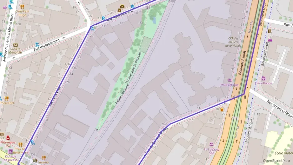 Appartement 59 m² deux pieces à vendre à Paris 12e Arrondissement