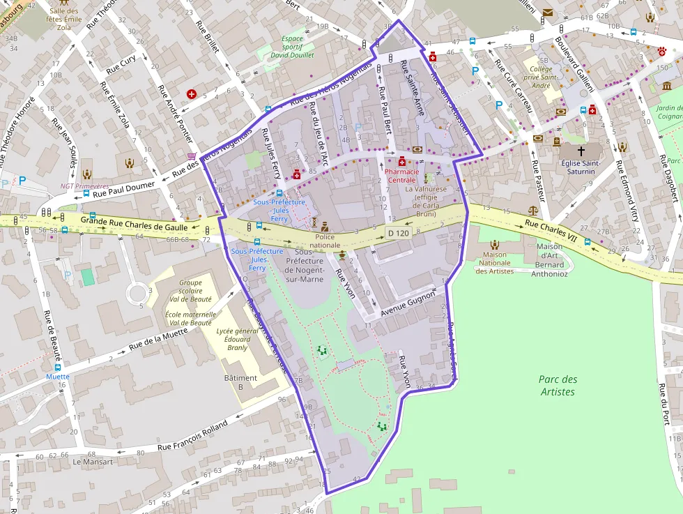 Appartement 52 m² quatre pièces à vendre à Nogent-sur-Marne