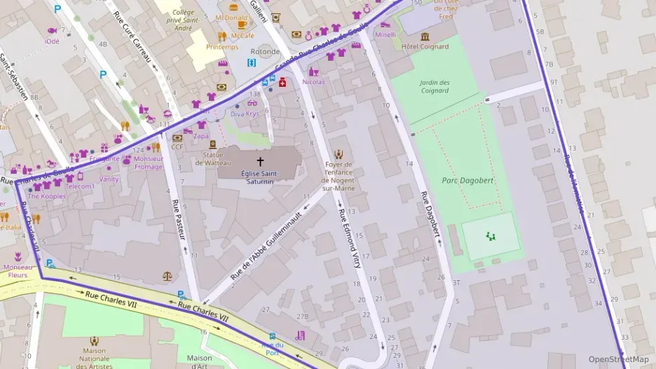 Appartement 54 m² une piece à vendre à Nogent-sur-Marne Appartement 54 m² une piece à vendre à Nogent-sur-Marne