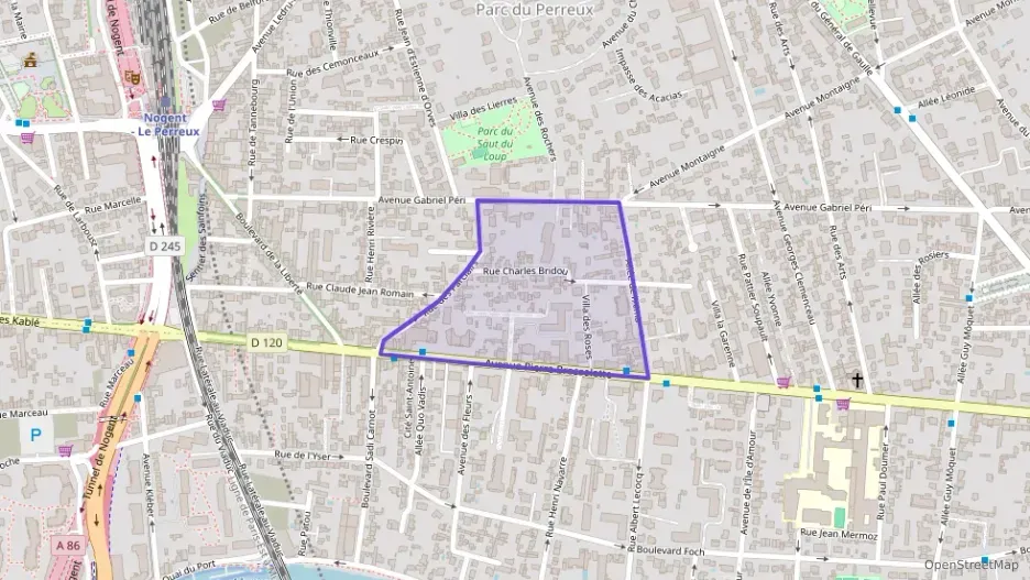 Appartement 54 m² trois pièces à vendre à Le Perreux-sur-Marne