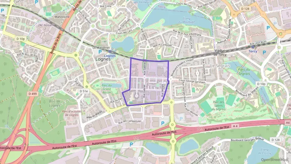 Appartement 63 m² trois pièces à vendre à Lognes