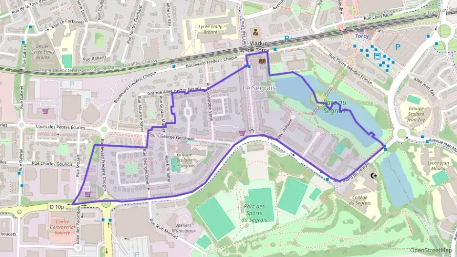 Appartement 46 m² deux pieces à vendre à Lognes