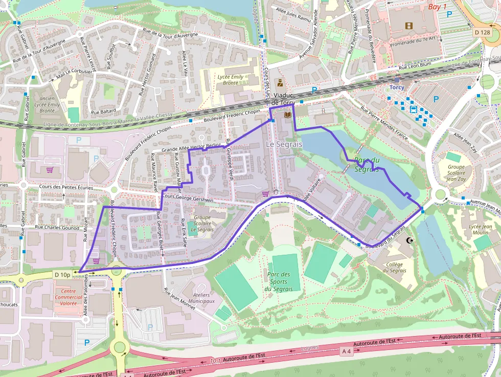 Appartement 79 m² quatre pièces à vendre à Lognes