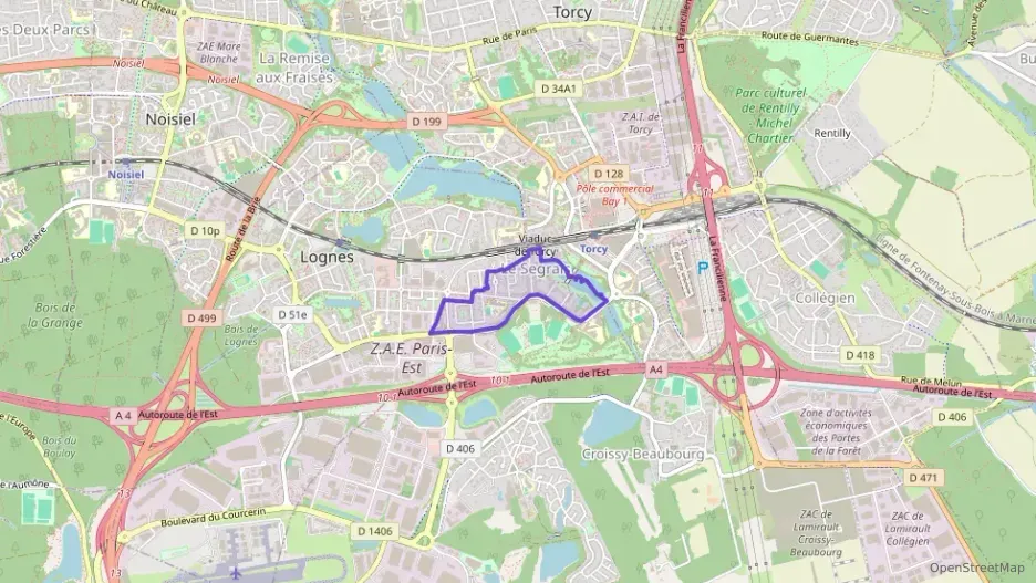 Appartement 79 m² quatre pièces à vendre à Lognes Appartement 79 m² quatre pièces à vendre à Lognes