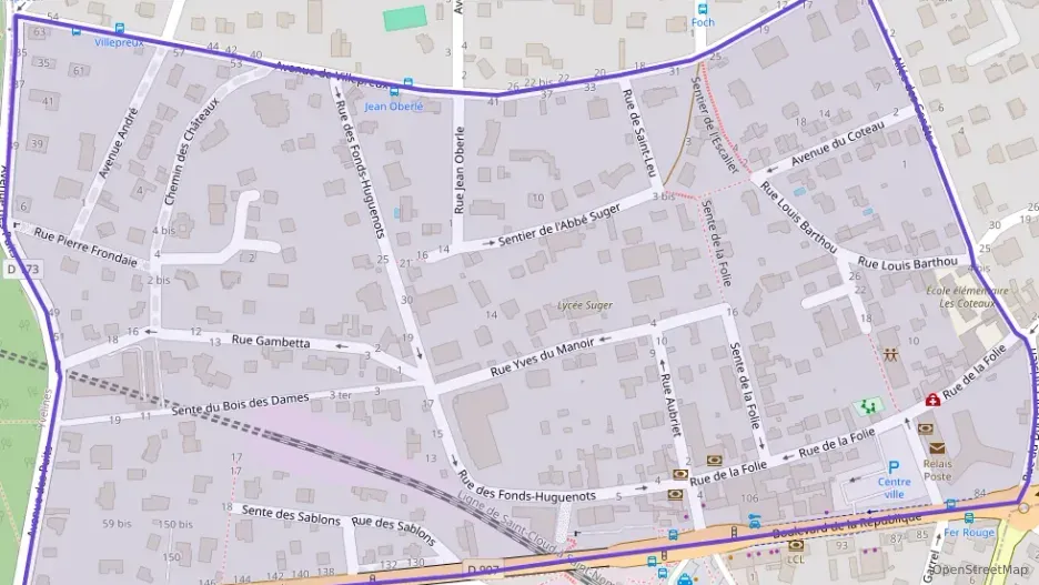 Appartement 80 m² quatre pièces à vendre à Vaucresson