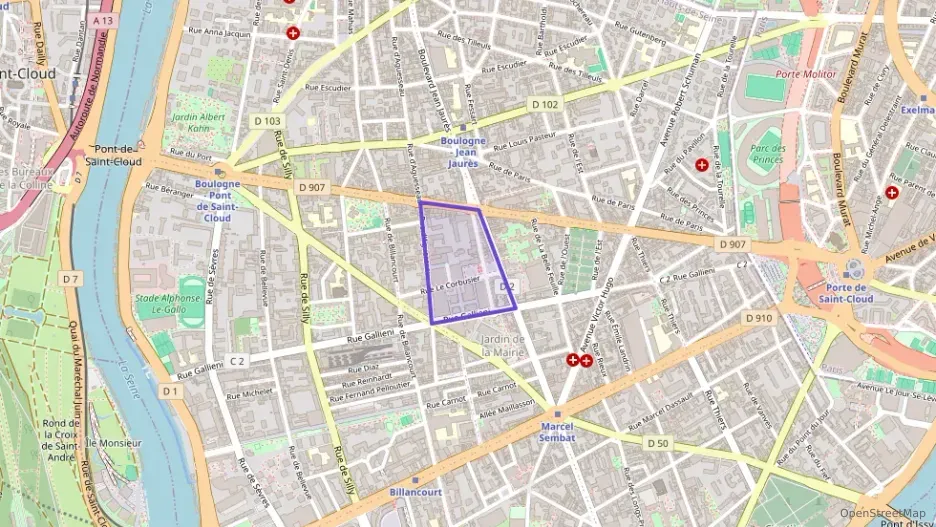 Appartement 23 m² une piece à vendre à Boulogne-Billancourt
