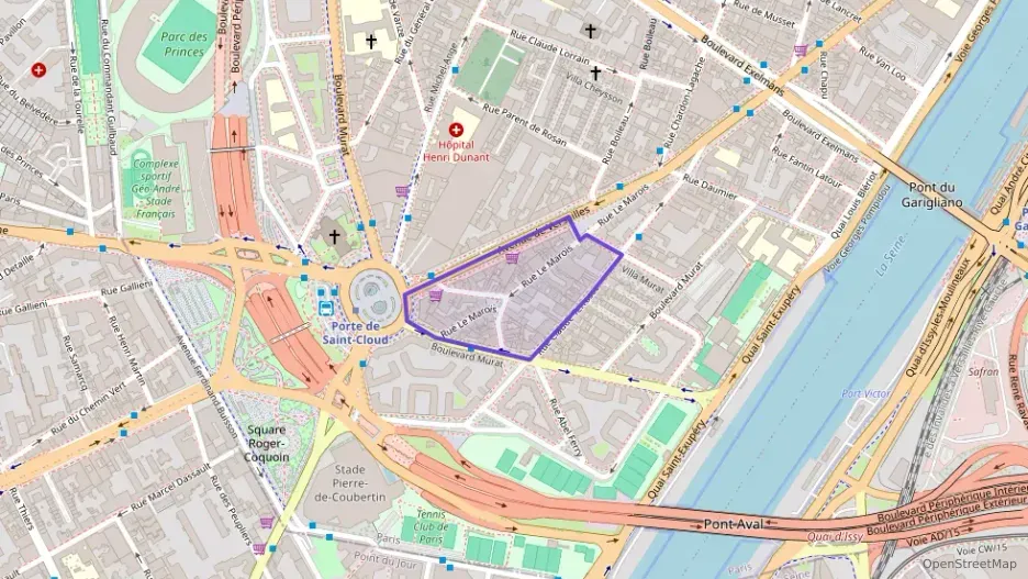 Appartement 100 m² trois pièces à vendre à Paris 16e Arrondissement