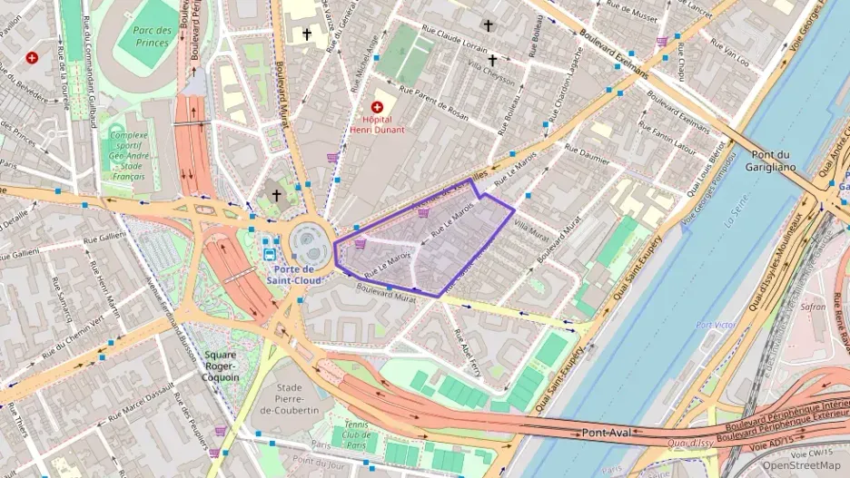 Appartement 70 m² trois pièces à vendre à Paris 16e Arrondissement