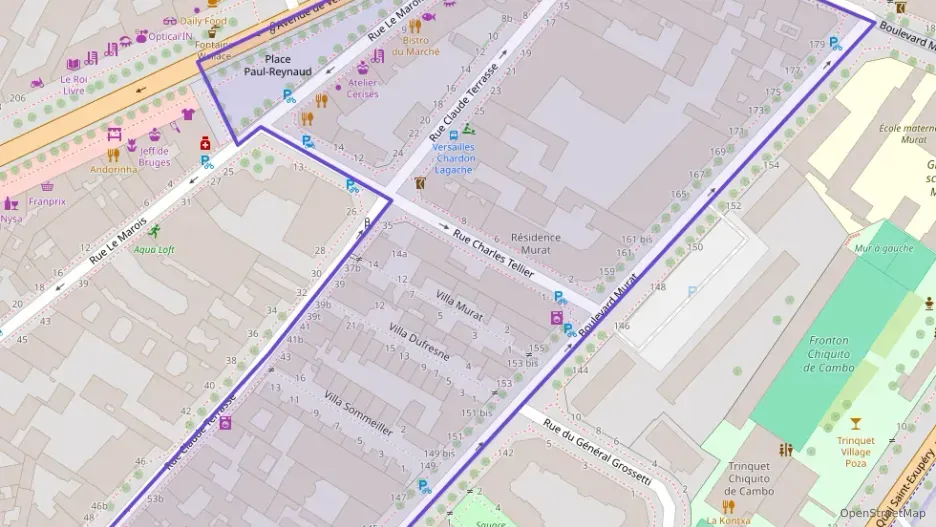 Appartement 66 m² deux pieces à vendre à Paris 16e Arrondissement