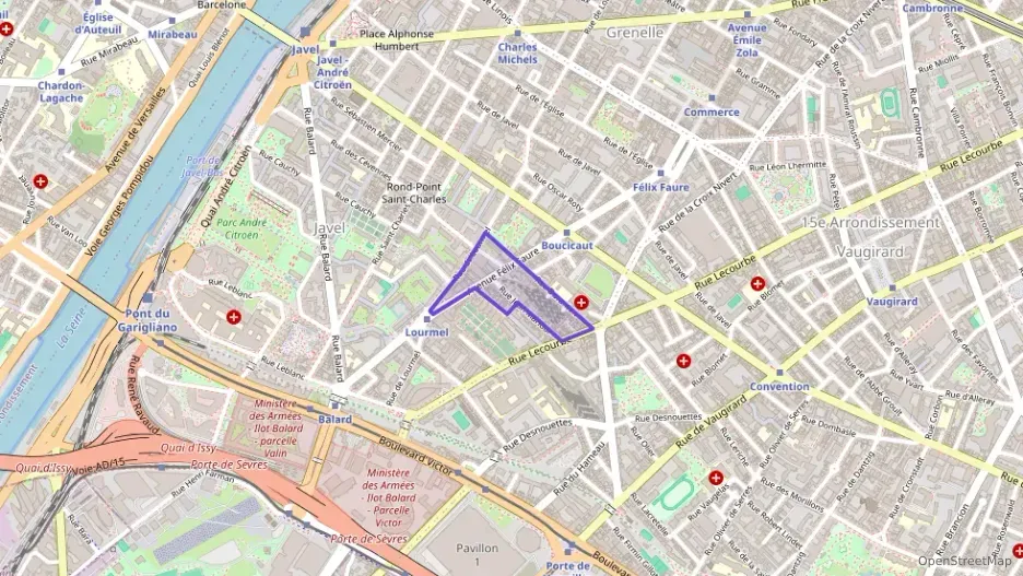 Appartement 28 m² deux pieces à vendre à Paris 15e Arrondissement