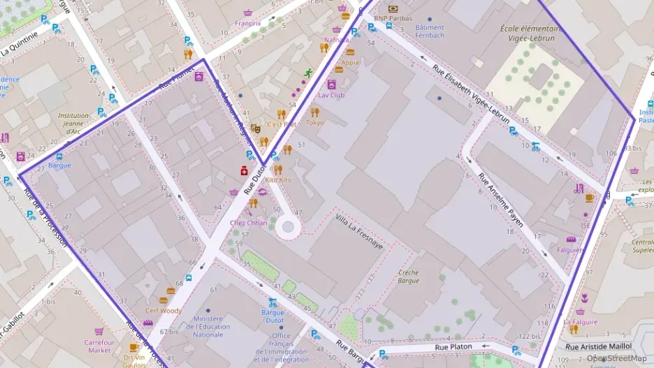 Appartement 60 m² quatre pièces à vendre à Paris 15e Arrondissement