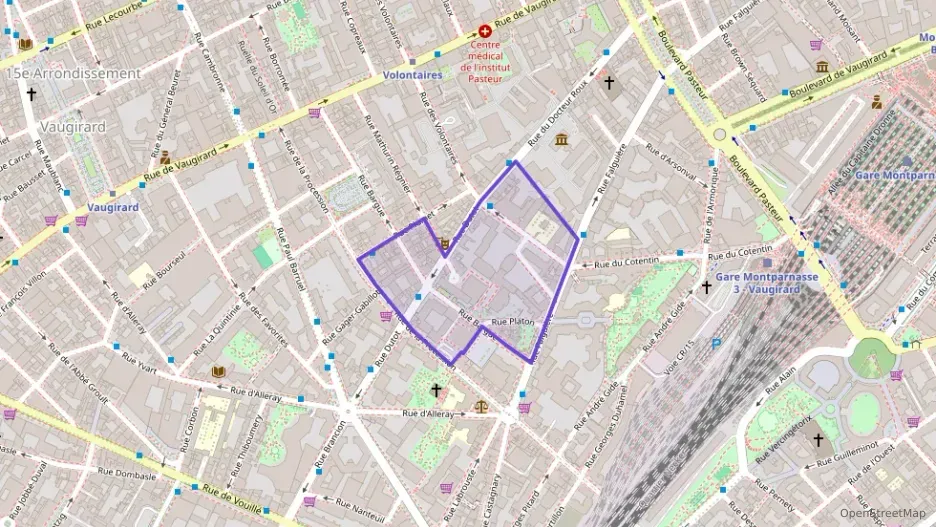 Appartement 46 m² deux pieces à vendre à Paris 15e Arrondissement