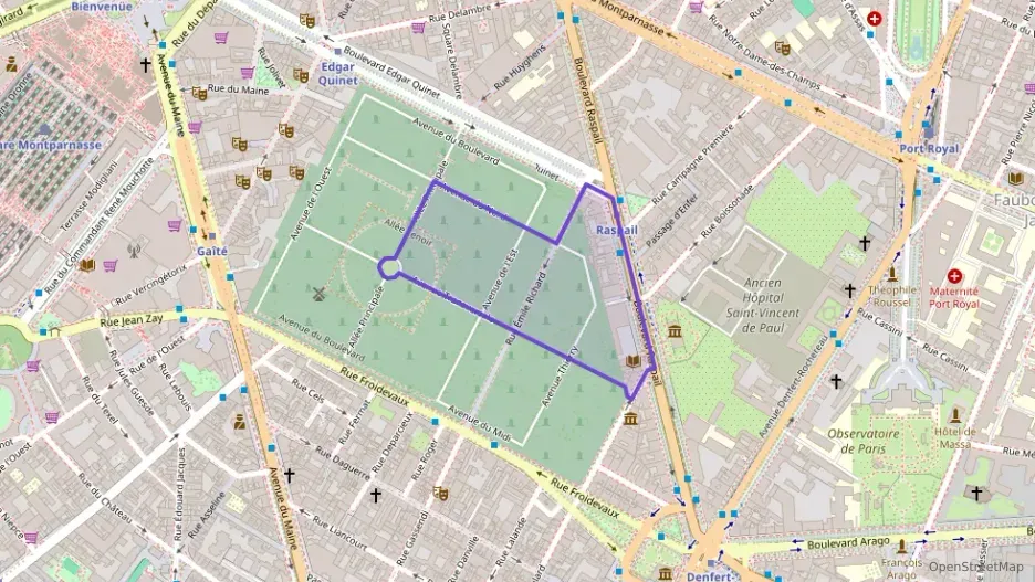 Appartement 146 m² cinq pièces à vendre à Paris 14e Arrondissement