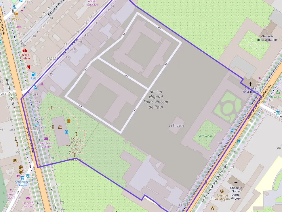 Appartement 50 m² deux pieces à vendre à Paris 14e Arrondissement