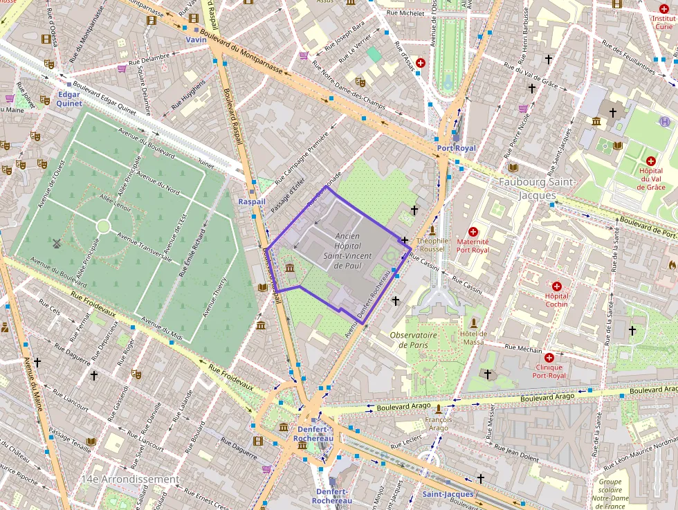 Appartement 50 m² deux pieces à vendre à Paris 14e Arrondissement