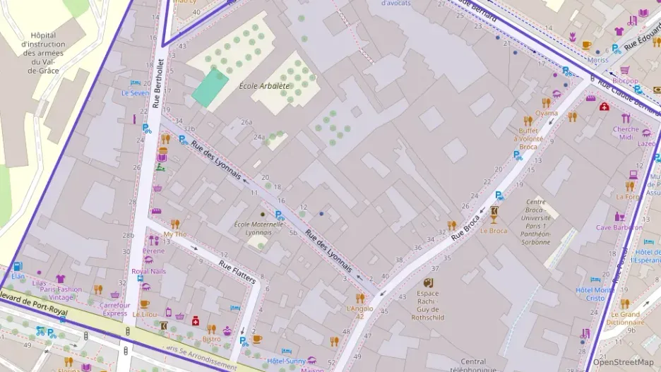 Appartement 60 m² trois pièces à vendre à Paris 5e Arrondissement