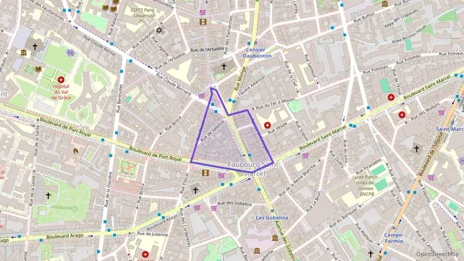 Appartement 29 m² deux pieces à vendre à Paris 5e Arrondissement